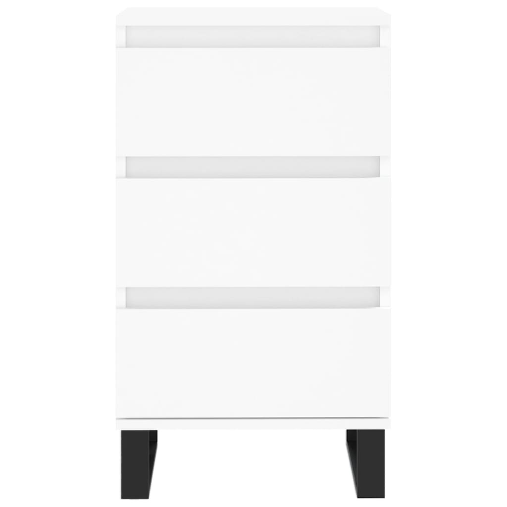 VidaXL Dressoir 40x35x70 cm bewerkt hout wit