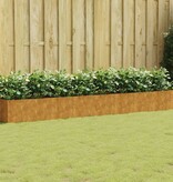 VidaXL Plantenbak verhoogd 360x40x40 cm cortenstaal