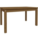VidaXL Tuintafel 82,5x50,5x45 cm massief grenenhout honingbruin