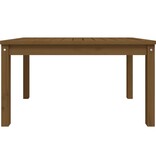 VidaXL Tuintafel 82,5x50,5x45 cm massief grenenhout honingbruin