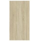 VidaXL Tv-meubels 2 st 30,5x30x60 cm bewerkt hout sonoma eikenkleurig