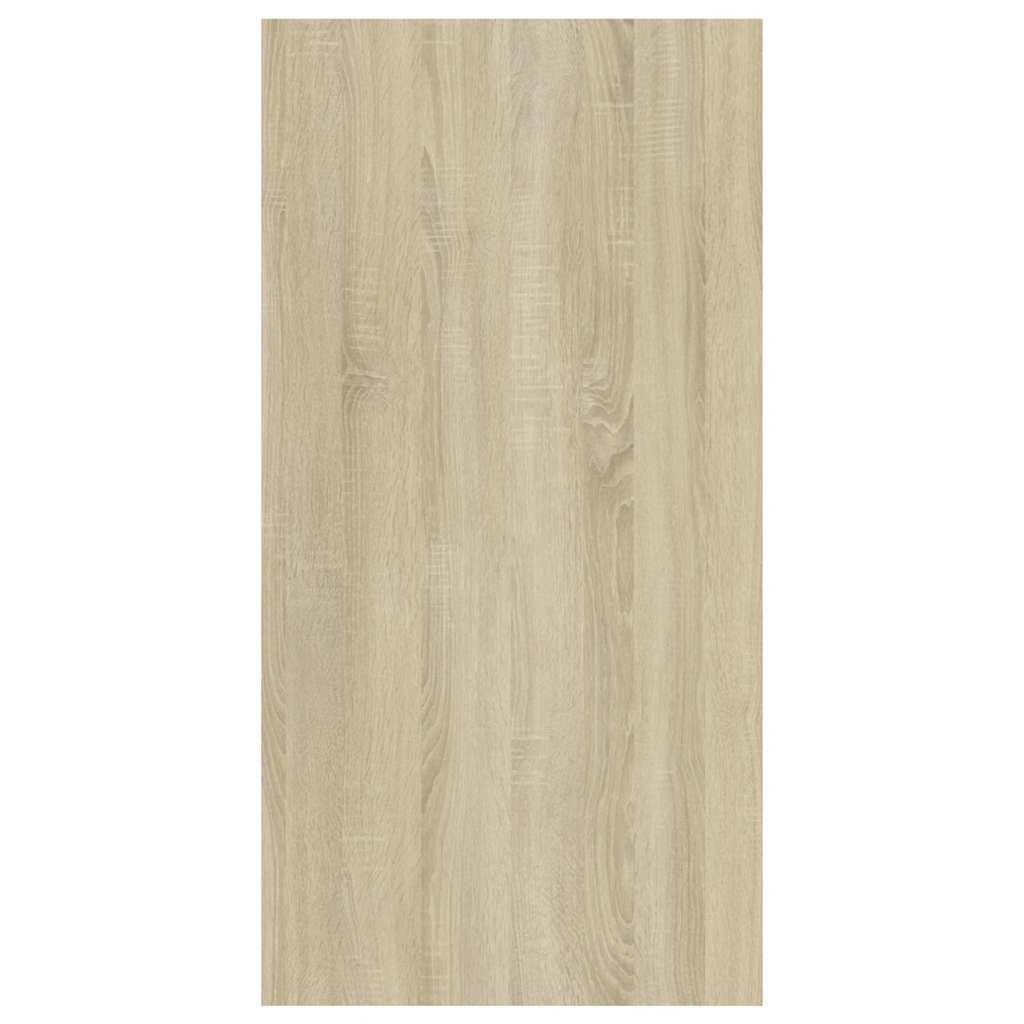 VidaXL Tv-meubels 2 st 30,5x30x60 cm bewerkt hout sonoma eikenkleurig