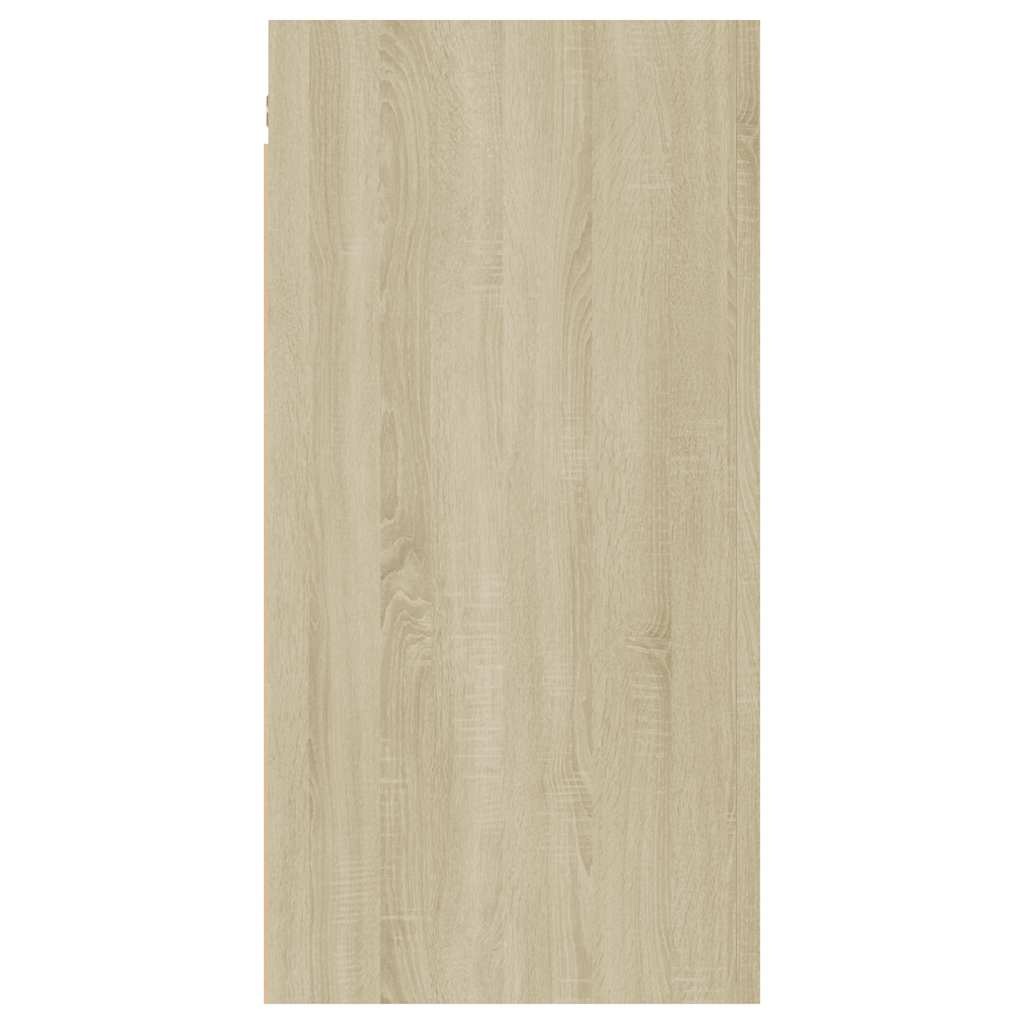 VidaXL Tv-meubels 2 st 30,5x30x60 cm bewerkt hout sonoma eikenkleurig