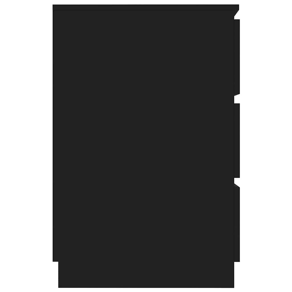 VidaXL Schrijftafel 140x50x77 cm bewerkt hout zwart