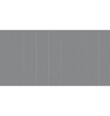 VidaXL Zwembadgrondzeil 999x500 cm polyester geotextiel lichtgrijs