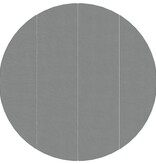 VidaXL Zwembadgrondzeil Ø500 cm polyester geotextiel lichtgrijs