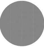 VidaXL Zwembadgrondzeil Ø428 cm polyester geotextiel lichtgrijs