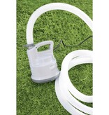 VidaXL Zwembadafvoerpomp wit