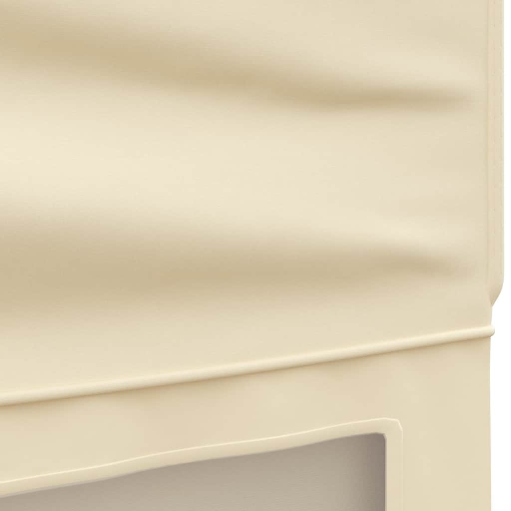 VidaXL Partytent inklapbaar met zijwanden 3x6 m crèmekleurig