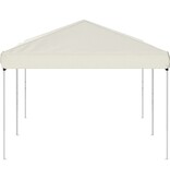 VidaXL Partytent inklapbaar 3x6 m crèmekleurig