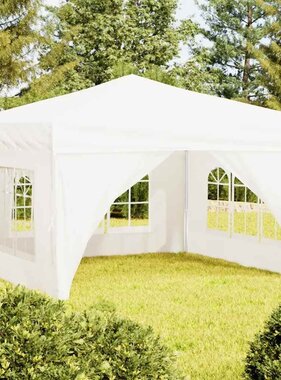 VidaXL Partytent inklapbaar met zijwanden 3x3 m wit