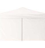 VidaXL Partytent inklapbaar met zijwanden 3x3 m wit