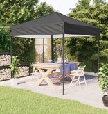 VidaXL Partytent inklapbaar 3x3 m antracietkleurig