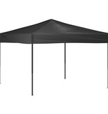 VidaXL Partytent inklapbaar 3x3 m antracietkleurig