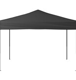 VidaXL Partytent inklapbaar 3x3 m antracietkleurig