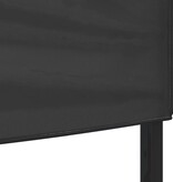 VidaXL Partytent inklapbaar 3x3 m antracietkleurig