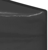 VidaXL Partytent inklapbaar 3x3 m antracietkleurig