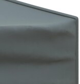 VidaXL Partytent inklapbaar met zijwanden 2x2 m antracietkleurig