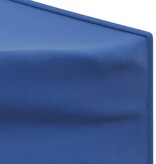 VidaXL Partytent inklapbaar met zijwanden 2x2 m blauw