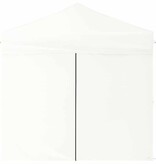 VidaXL Partytent inklapbaar met zijwanden 2x2 m wit
