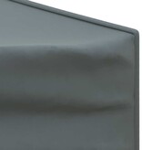 VidaXL Partytent inklapbaar met zijwanden 2x2 m antracietkleurig