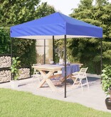 VidaXL Partytent inklapbaar 2x2 m blauw