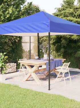 VidaXL Partytent inklapbaar 2x2 m blauw