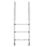 VidaXL Zwembadladder 54x38x158 cm 304 roestvrijstaal