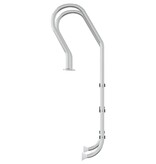 VidaXL Zwembadladder 54x38x158 cm 304 roestvrijstaal