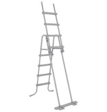 VidaXL Zwembadladder Flowclear met 4 treden 122 cm