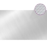 VidaXL Zwembadhoes 260x160 cm PE zilverkleurig