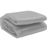 VidaXL Zwembadfolie solar drijvend 381 cm PE grijs