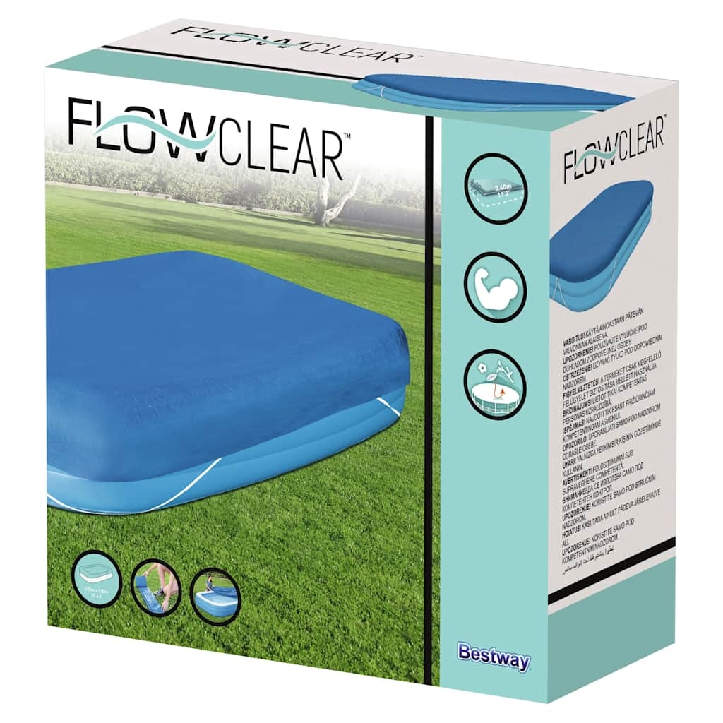 VidaXL Zwembadhoes Flowclear 305x183x56 cm