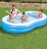 VidaXL Familiezwembad Big Lagoon 262x157x46 cm