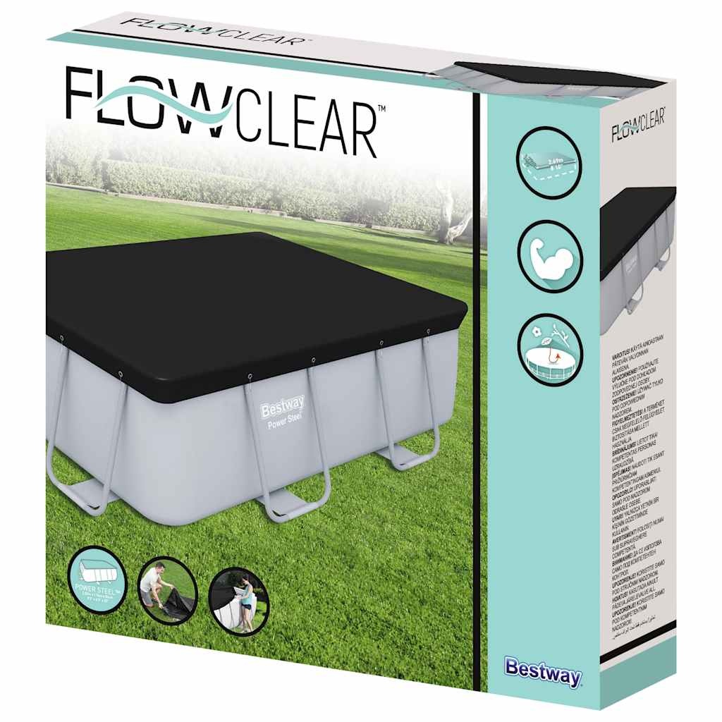 VidaXL Zwembadhoes Flowclear 269x179 cm