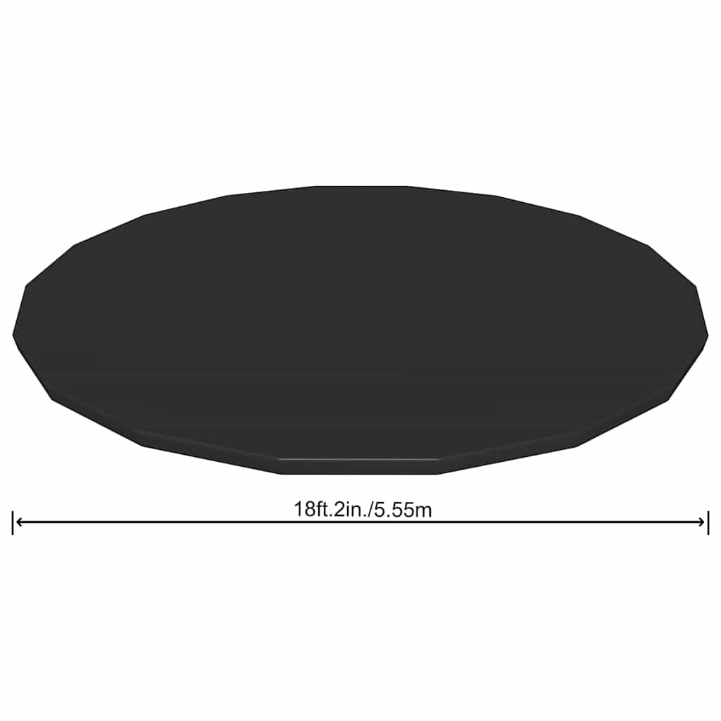 VidaXL Zwembadhoes Flowclear Fast Set 555 cm