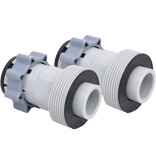 VidaXL Zwembadslangadapters 2 st type B