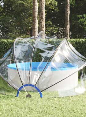 VidaXL Zwembadkoepel 440x220 cm