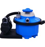 VidaXL Zandfilterpomp met timer 450 W 25 L