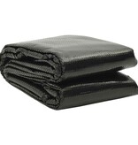 VidaXL Zwembadhoes 488x244 cm PE zwart