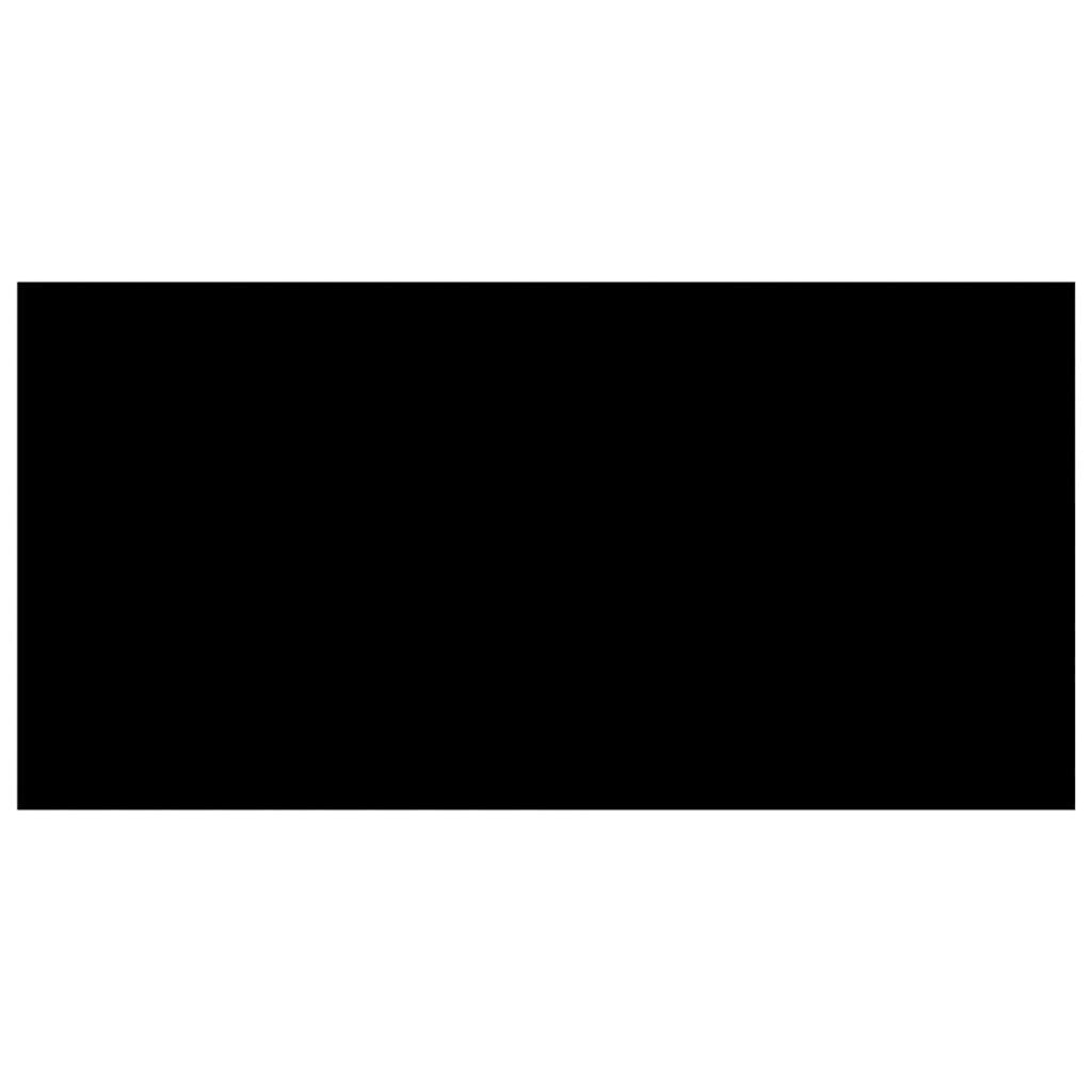 VidaXL Zwembadhoes 549x274 cm PE zwart