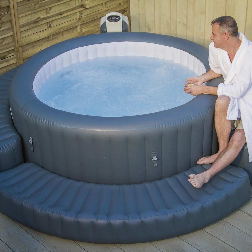 VidaXL Omranding voor ronde spa's Lay-Z-Spa opblaasbaar