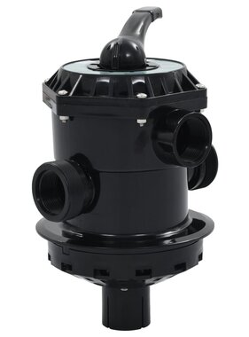VidaXL Multipoortventiel voor zandfilter 6-weg 1,5" ABS