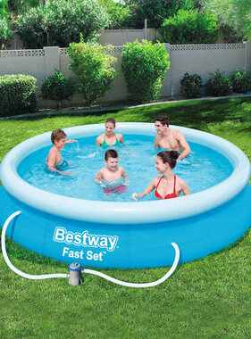 VidaXL Fast Set Zwembadset 366x76 cm 57274