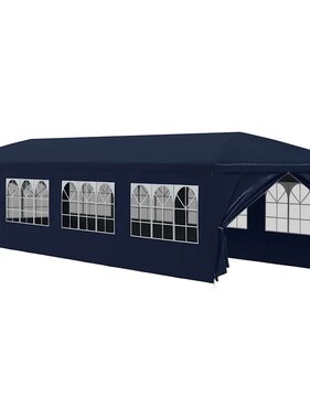 VidaXL Partytent 3x12 m blauw
