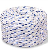 VidaXL Boot touw 8 mm 100 m polypropyleen wit