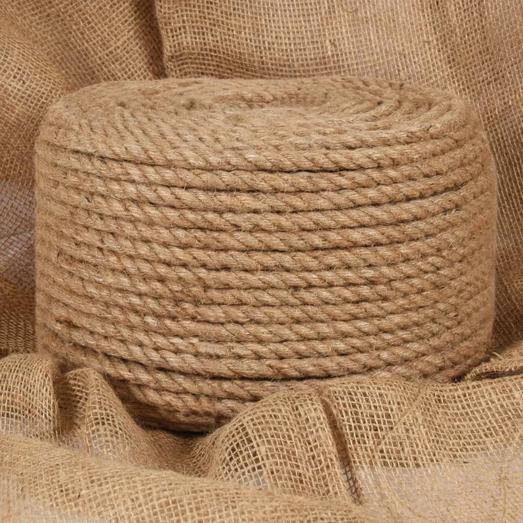VidaXL Touw 100% jute 12 mm 100 m