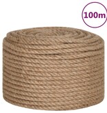 VidaXL Touw 100% jute 12 mm 100 m