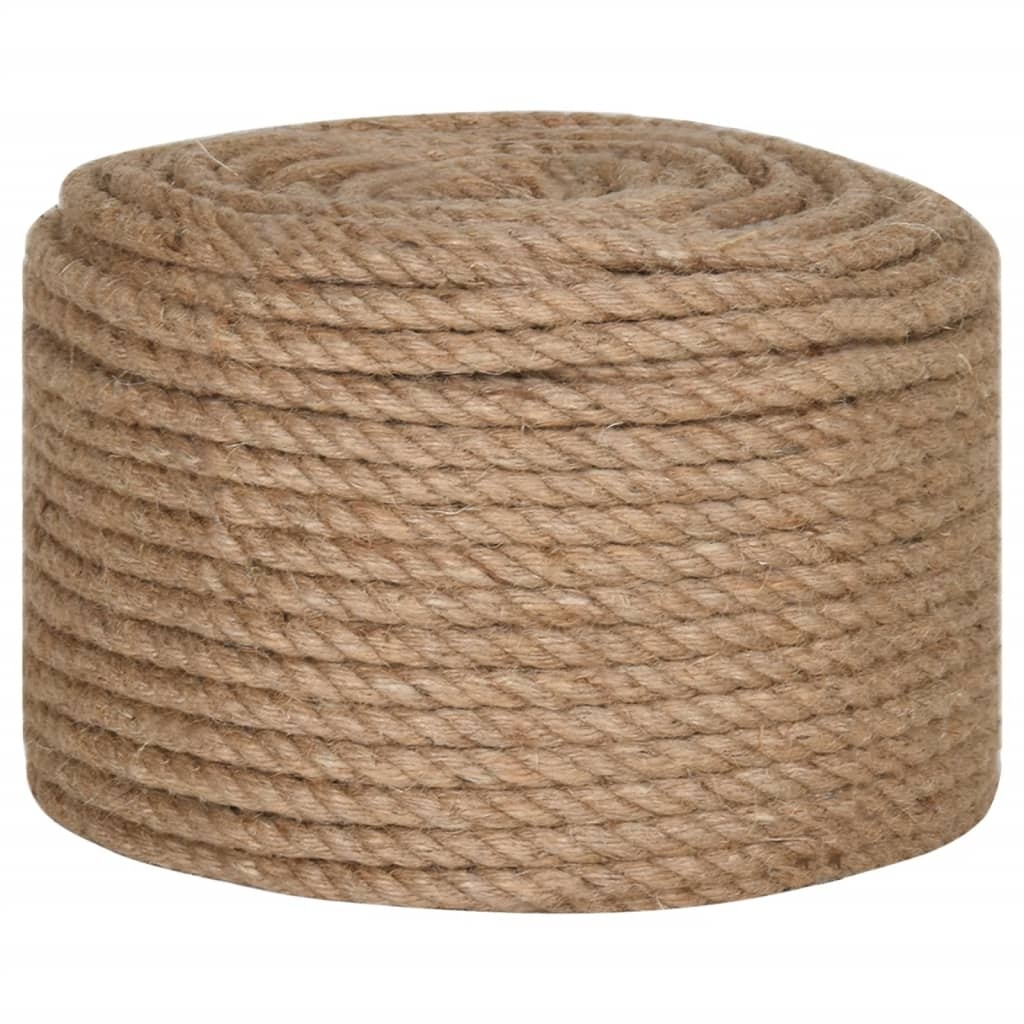 VidaXL Touw 100% jute 12 mm 100 m