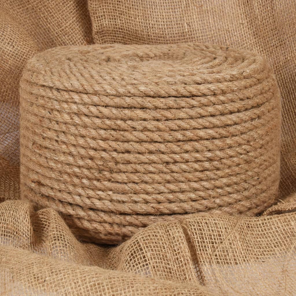 VidaXL Touw 100% jute 10 mm 100 m